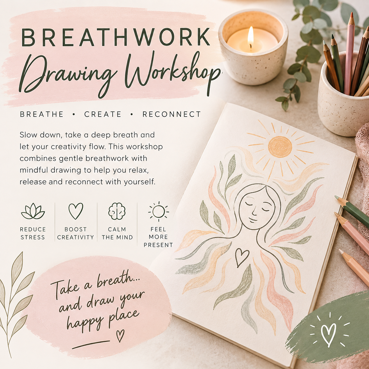 Breathwork Drawing Workshop
